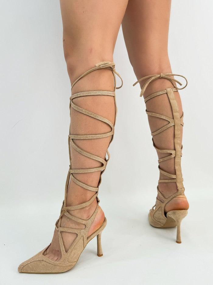 IRMA- Décolleté con lacci fino alle gambe - immagine 7