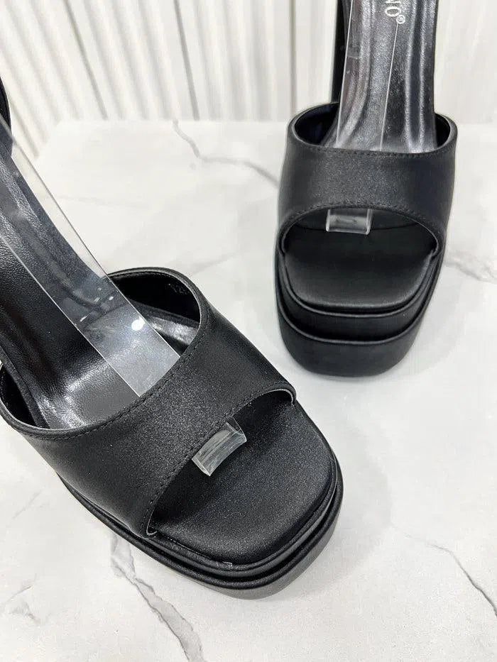 RAFFAELLA -Sandalo alto con plateau - immagine 3