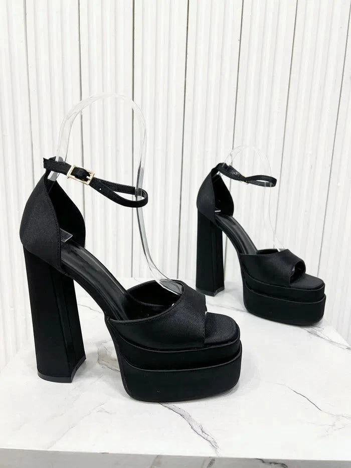 RAFFAELLA -Sandalo alto con plateau - immagine 4