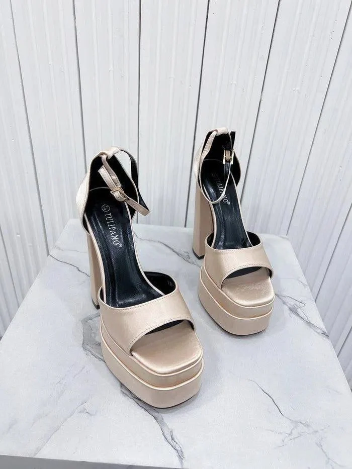 RAFFAELLA -Sandalo alto con plateau - immagine 7