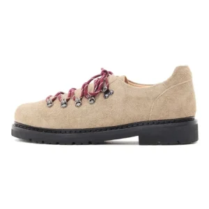 Veyrrawear DERBY – Scarpe derby in pelle scamosciata color crema