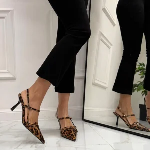 Sveva - Décolleté Donna Tacco Elegante Leopardato