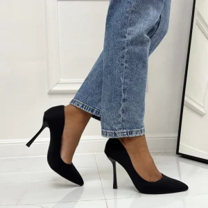 Lulù - Décolleté Donna Punta Tacco Spillo Nero