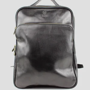 Zaino Vera Pelle Nero