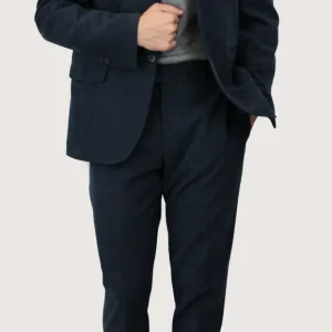 Abito Velluto Rasè Navy