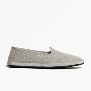 Pantofola Donna in Cashmere Grigio