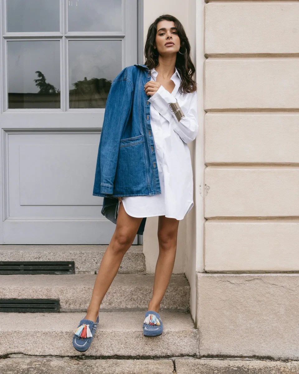 Mule Iris blu jeans - immagine 6